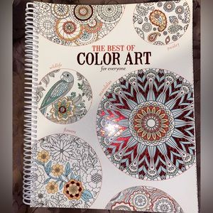 Leisure Arts Multicolor The Best of Color Art for Everyone Coloring Book